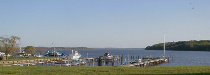 The Mount Vernon on the Potomac marina on Dogue Creek